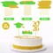 Graduation Decorations 2026-36 PCS Graduation Cupcake Toppers - 2026 Graduation Party Decorations - Mini Cake Decorations for Class of 2026,Diploma, 2026, Grad Cap Set (Green)